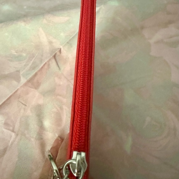 Givenchy Glossy Red Faux Leather Cosmetic Pouch  Novelty GWP - Picture 5 of 6